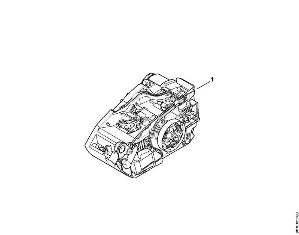 Motosierras de gasolina (MS) MS 151 TC-E Níºmero de máquinaÂ  de la marca Stihl